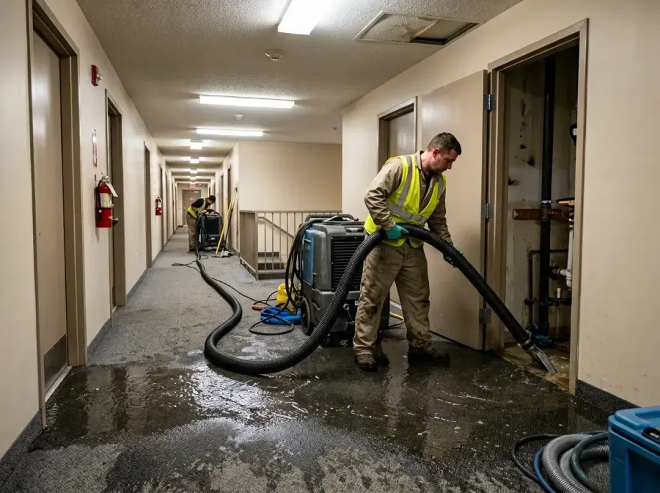 multi-unit-apartment-hallway-f-005 — frequently asked questions, Emergency Burst Pipe Water Extraction & Removal in Cut Off,…